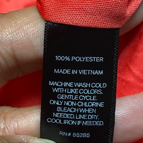 Express Dress Women’s Size 4 Coral Flutter Sleeve Dress - Picture 10 of 11